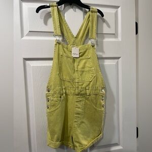 Free People Ziggy Shortall in Sunny Lime